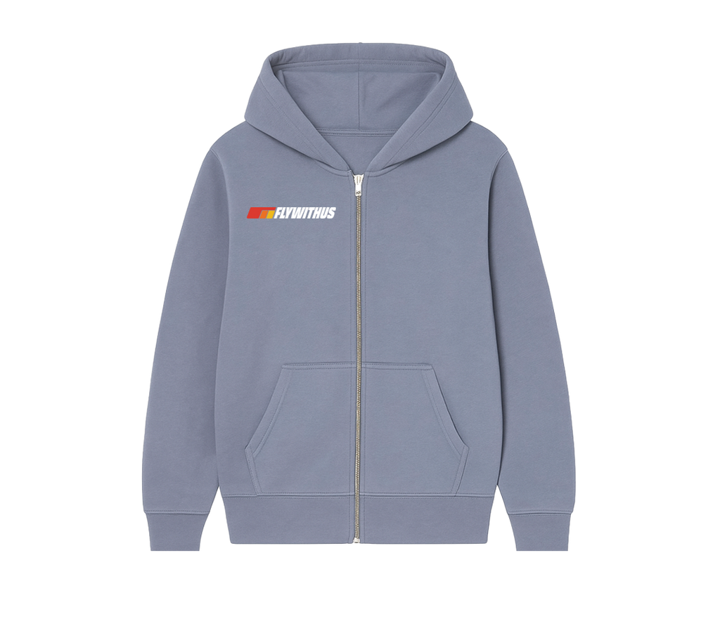 ALL GAS NO BREAKS BLUE ZIP