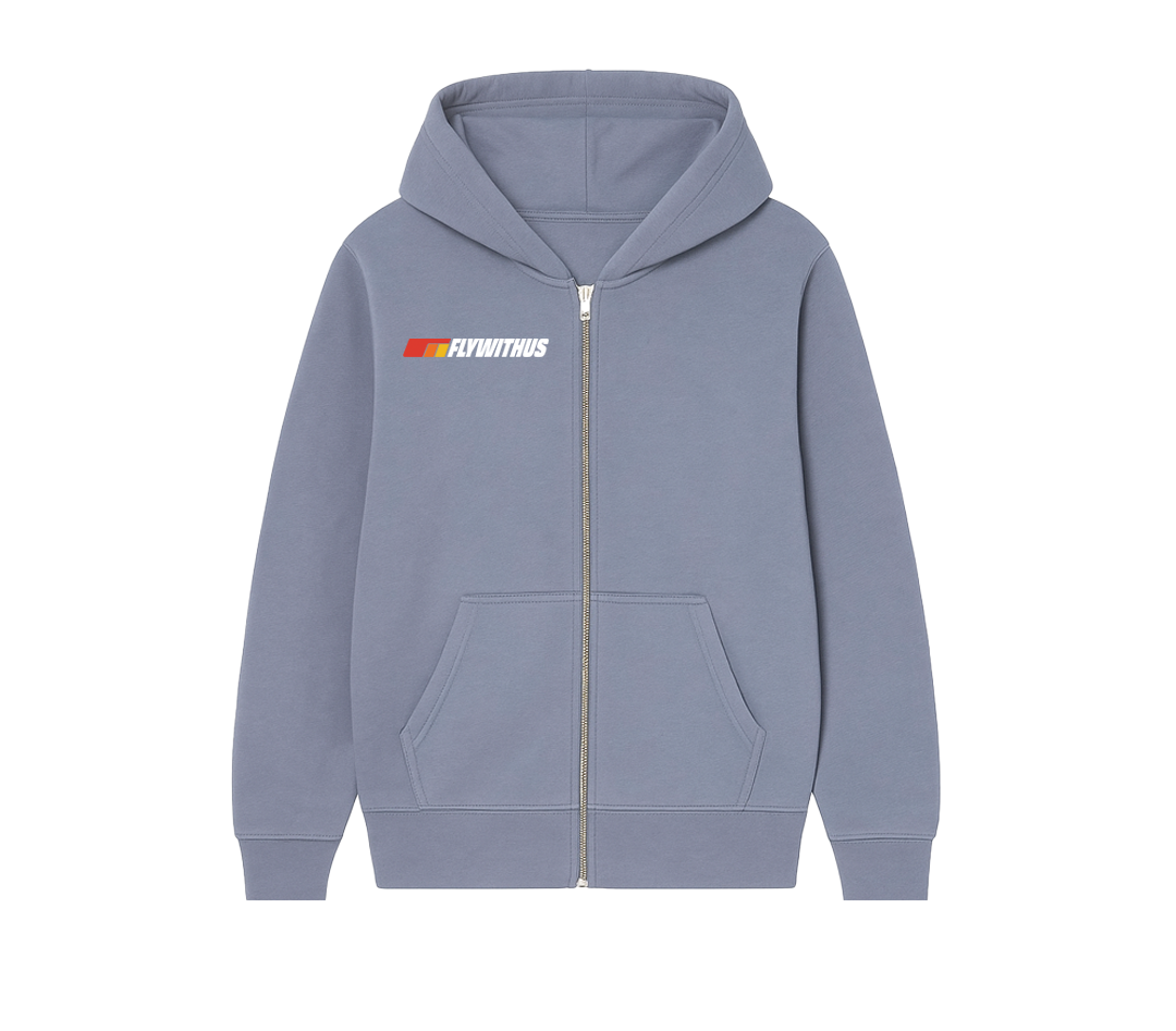 ALL GAS NO BREAKS BLUE ZIP