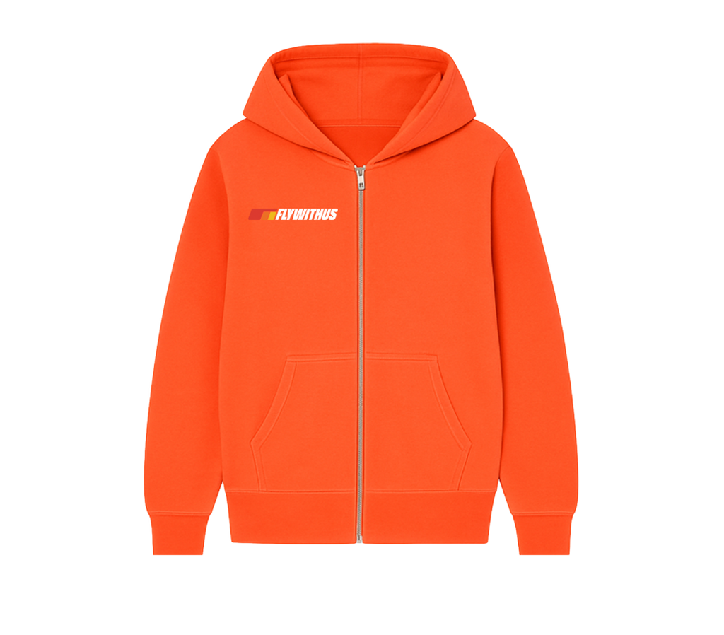 ALL GAS NO BREAKS ORANGE ZIP
