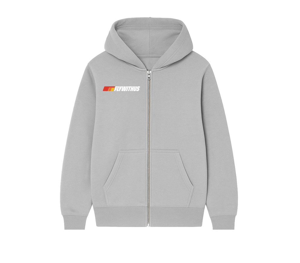 ALL GAS NO BREAKS GREY ZIP